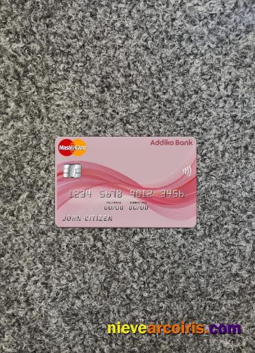 Austria  Addiko bank mastercard photolook